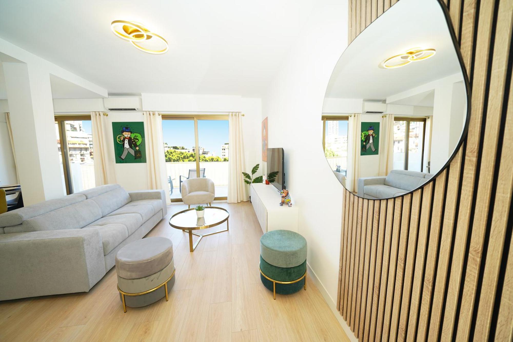 Monaco - Beautiful Apartment 6-8 People بوزولي المظهر الخارجي الصورة